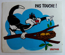 AUTOCOLLANT STENVAL TITI ET LA QUALITE DE VIE N°14 1975 - Stickers