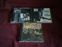 COLLECTION DE 3 CD ALBUM DE JAZZ ° SONNY ROLLINS + MARCUS ROBERTS + ROBERT NIGHTHWK - Vollständige Sammlungen