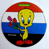 AUTOCOLLANT ENTREMONT TITI FAIT LE TOUR DU MONDE N°15 PAYS BAS 1975 - Stickers