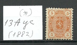 FINLAND FINNLAND 1882 Michel 13 A Y  * - Nuevos