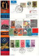 Mexico + Greece + Germany 1968 Olympic Games Mexico Interesting Cover - Zomer 1968: Mexico-City