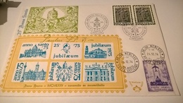 VATICANO 1974 ANNO SANTO '75 JUBILAEUM - Storia Postale