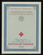 France // Carnet Croix Rouge 1959 Neuf ** - Cruz Roja