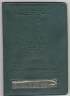 INDONESIA Passport 1977 INDONESIE Passeport – Reisepaß - Documenti Storici