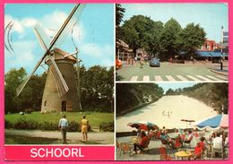 Nederland - Multivues - Schoorl - Moulin - Molen - M.V. - 1981 - Schoorl