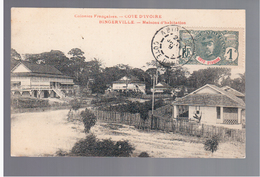 Cote D'Ivoire Bingerville- Maison D'habitation 1909 OLD POSTCARD - Côte-d'Ivoire