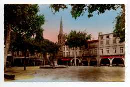 - CPSM LIMOUX (11) - Place De La République 1956 - Photo CIM - - Limoux