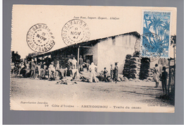 Cote D'Ivoire Abengourou - Traite Du Cacao Ca 1910 OLD POSTCARD - Côte-d'Ivoire