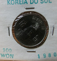 South Korea 100 Won 1980 Varnished - Corée Du Sud