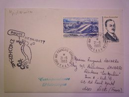 2019 - 1105  LETTRE Au Départ De PORT-aux-FRANCAIS à Destination De NICE  1983     - Briefe U. Dokumente