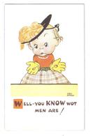 MABEL LUCIE ATTWELL ART DRAWN CARD No.1501 CHILDREN - Attwell, M. L.