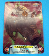 ANIMAL GLADIATORS ZANNACCIAIO LAMINCARDS EDIBAS - Altri & Non Classificati