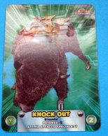 ANIMAL GLADIATORS KNOCK OUT LAMINCARDS EDIBAS - Other & Unclassified