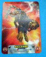 ANIMAL GLADIATORS KILLPARD LAMINCARDS EDIBAS - Altri & Non Classificati