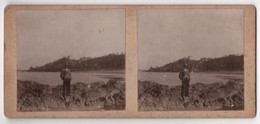 Photo Stereo Originale Photographe De Roanne Bord De Loire - Stereo-Photographie