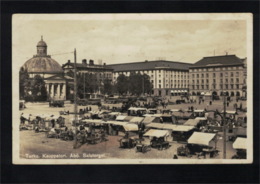 DE1244 - FINLAND -TURKU - KAUPPATORI - ABO - SALUTORGET - MARKET - Finnland