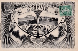Carte 1909 SOUVENIR DE ST BREVIN / MULTIVUES BATEAU , CASINO ... - Saint-Brevin-l'Océan
