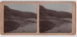 Photo Stereo Originale Photographe De Roanne La Loire Sous Saint Maurice - Photos Stéréoscopiques