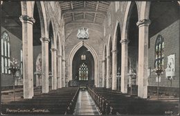 Parish Church, Sheffield, Yorkshire, 1909 - Valentine's Postcard - Sheffield