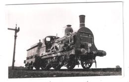 RP POSTCARD TRAIN RAILWAY ENGINE BUILT IN 18?? No. 19 MERCURY PHOTOGRAPHIC SERIES - Treni