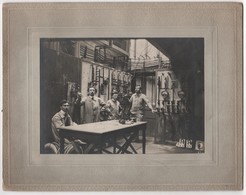 Photo Originale VIROLLE Salle Des Essais Société Industrielle Des Téléphones 1911 Par Labolle Courbevoie Beau Format - Métiers