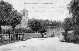 MONTIERS-SUR-SAULX UN PONT SUR LA SAULX - Montiers Sur Saulx