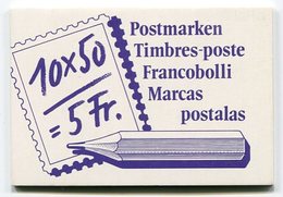 RC 12197 SUISSE CARNET LE FACTEUR COMPLET  NEUF ** - Postzegelboekjes