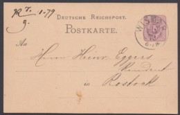 P 5 I, Bedarf, Nachfolge-K2 Von Meck.-Schwerin "Wismar", 6.1.79 - Briefkaarten