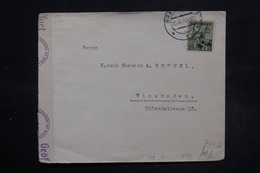 SLOVAQUIE - Enveloppe De Bratislava Pour Wiesbaden En 1941 Avec Contrôle Postal - L 27099 - Cartas & Documentos