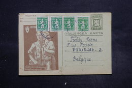 BULGARIE - Entier Postal + Complément De Sofia Pour La Belgique En 1950 - L 27106 - Postales