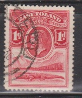 BASUTOLAND Scott # 2 Used - KGV & Crocodile - 1933-1964 Kronenkolonie