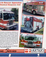 Catalogue OVERLAND HORTON Information Sheet 2010s Fire Rescue 1/32 1/48 - English