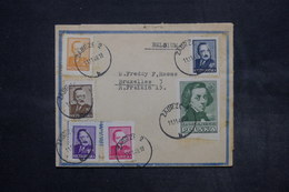 POLOGNE - Enveloppe De Zabrze Pour La Belgique En 1949 , Affranchissement Plaisant - L 27128 - Storia Postale