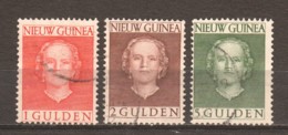 Netherlands New Guinea 1950 NVPH 19-21 Canceled - Netherlands New Guinea