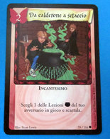 HARRY POTTER DA CALDERONE A SETACCIO CARD WIZARDS 2001 - Harry Potter