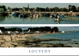 Delcampe - 29 LOCTUDY  LE PORT  LA  PLAGE DE LANGOZ - Loctudy