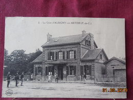 CPA - Aubigny-en-Artois - La Gare - Aubigny En Artois