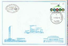 (D 80) UNITED NATIONS WIEN // Y&T 26 // 1982 // UNISPACE'82 - Cartes-maximum