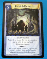 HARRY POTTER FUORI DALLA FORESTA CARD WIZARDS 2001 - Harry Potter