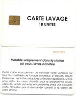 @+ Carte De Lavage ELF - 18 UNITES - France - Car Wash Cards