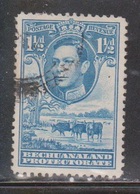 BECHUANALAND PROTECTORATE Scott # 126 Used - KGVI & Cattle - 1885-1964 Bechuanaland Protectorate