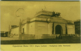 ROMA - ESPOSIZIONE 1911 - PADIGLIONE DELLA GERMANIA - GERMANY PAVILION (3169) - Mostre, Esposizioni