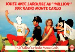 CPM - RADIO MONTE-CARLO - JOUEZ Avec LAROUSSE Au "MILLION" - Other