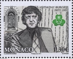 MONACO 2017 - Y.T. N° 3067 / CENTENAIRE DE LA NAISSANCE D'ANTHONY BURGESS - NEUF ** - Unused Stamps