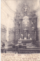 CPA BELGIQUE - CHIEVRES (HAINAUT) TONGRE NOTRE DAME CHOEUR EGLISE En 1902 - Chièvres