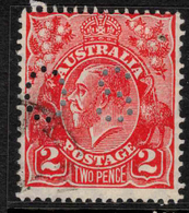 AUSTRALIA 1926 2d KGV OS SG O104 U #AXH11 - Service