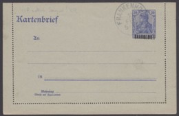 K 4 I, Blanko Stempel, Ansehen! - Postal Stationery