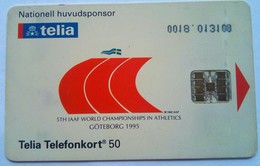 IAAF Games 1995  50 Units - Schweden