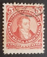 1888 - 1891, Personalities, Argentina, Used - Corrientes (1856-1880)