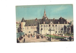 Cpa - 38 - GRENOBLE - L'Hotel De Ville - Ll 92 -  1922 - Animation - Tour - Claix